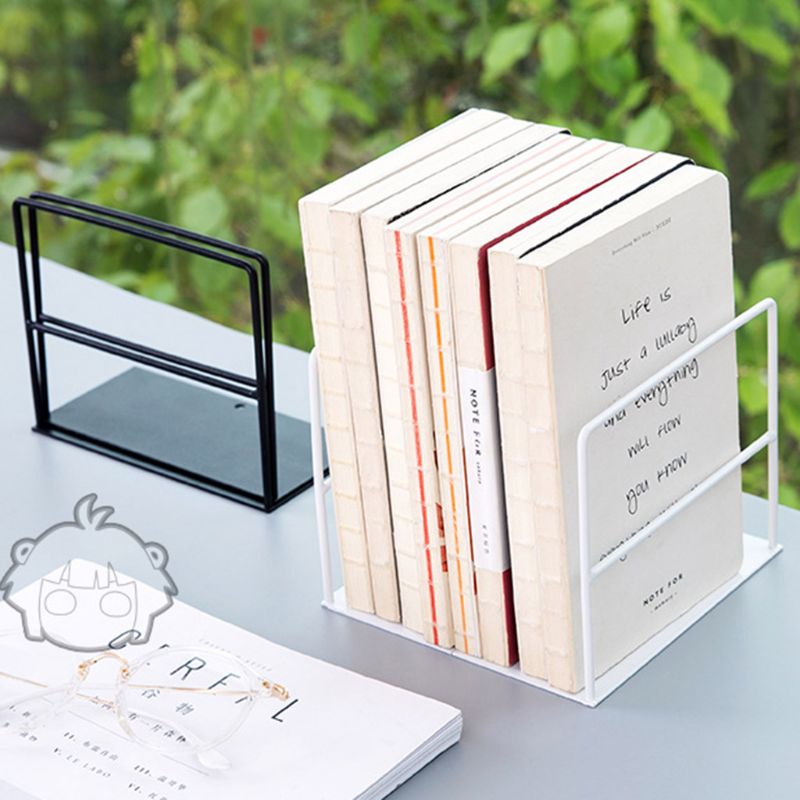 White Desk Bookend