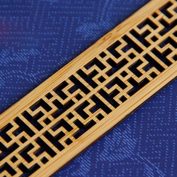 Geometric Wooden Bookmarks