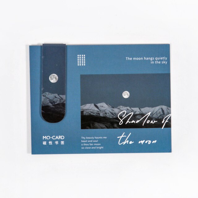 Moon Magnetic Bookmark