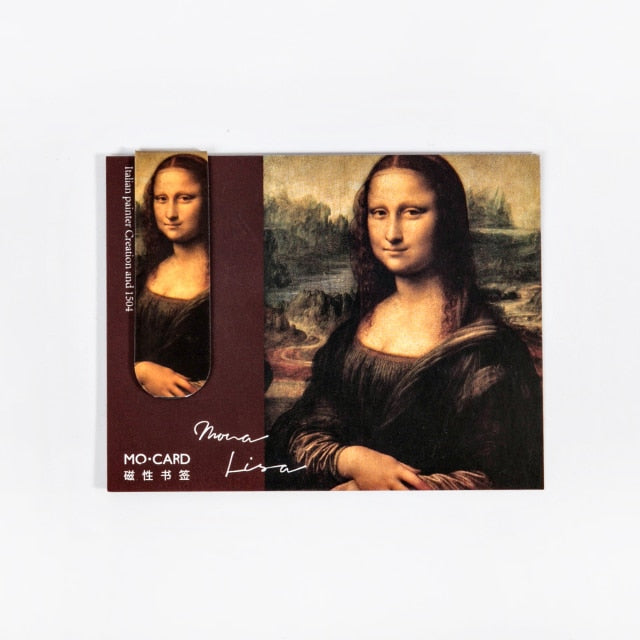 Mona Lisa Magnetic Bookmark