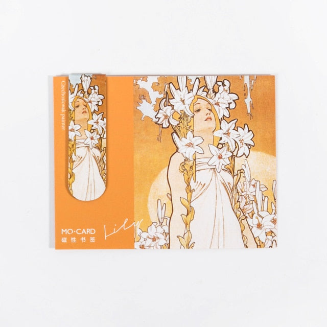 Lily Magnetic Bookmark