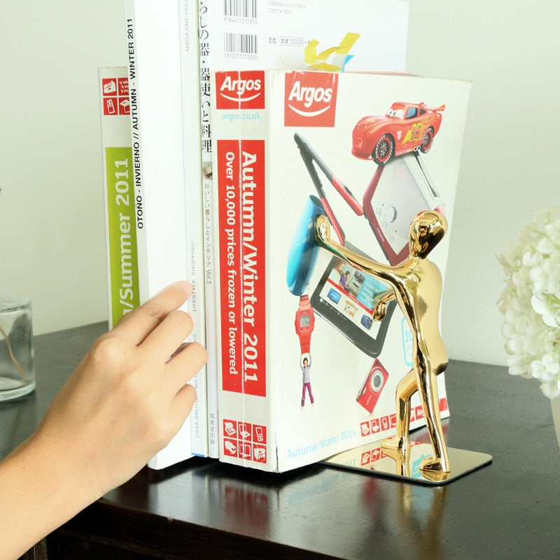 Metal Man Bookend