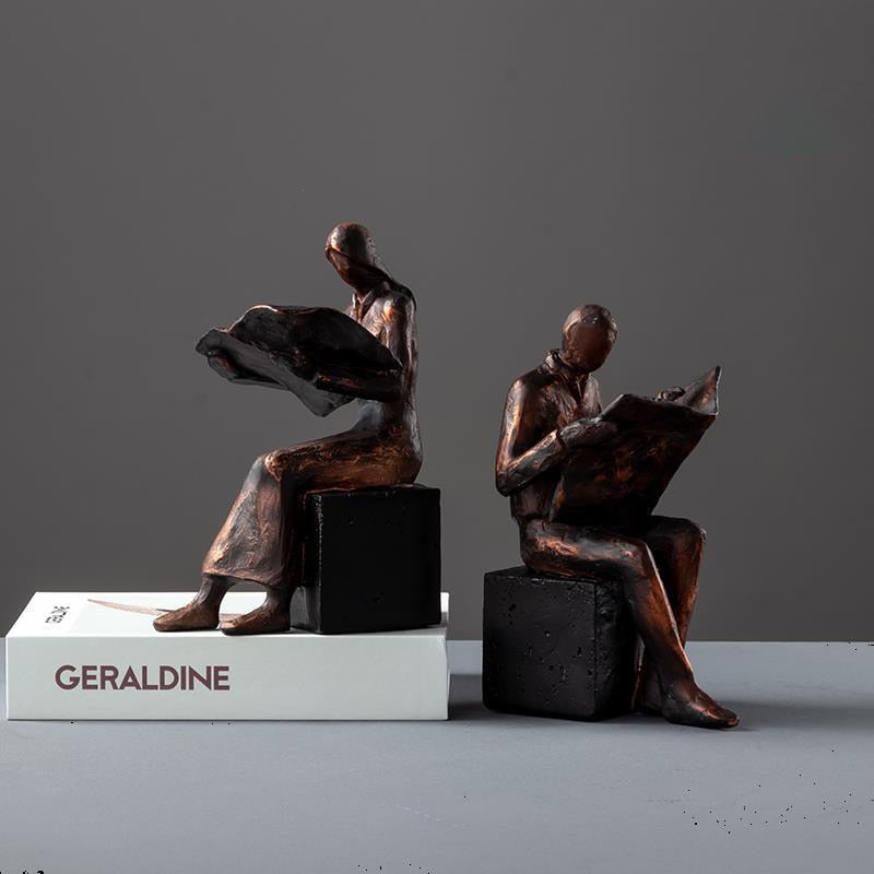 Man Bookend
