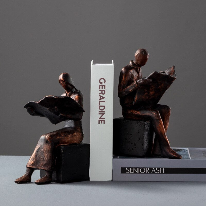 Man Bookend