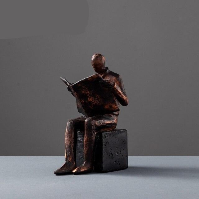 Man Bookend