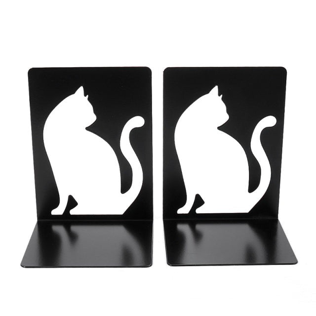 Cat Silhouette Bookend