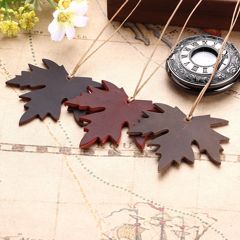 Leather Leaf Bookmark