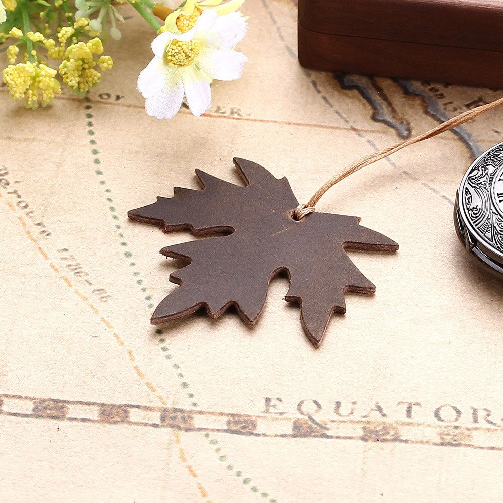 Leather Leaf Bookmark