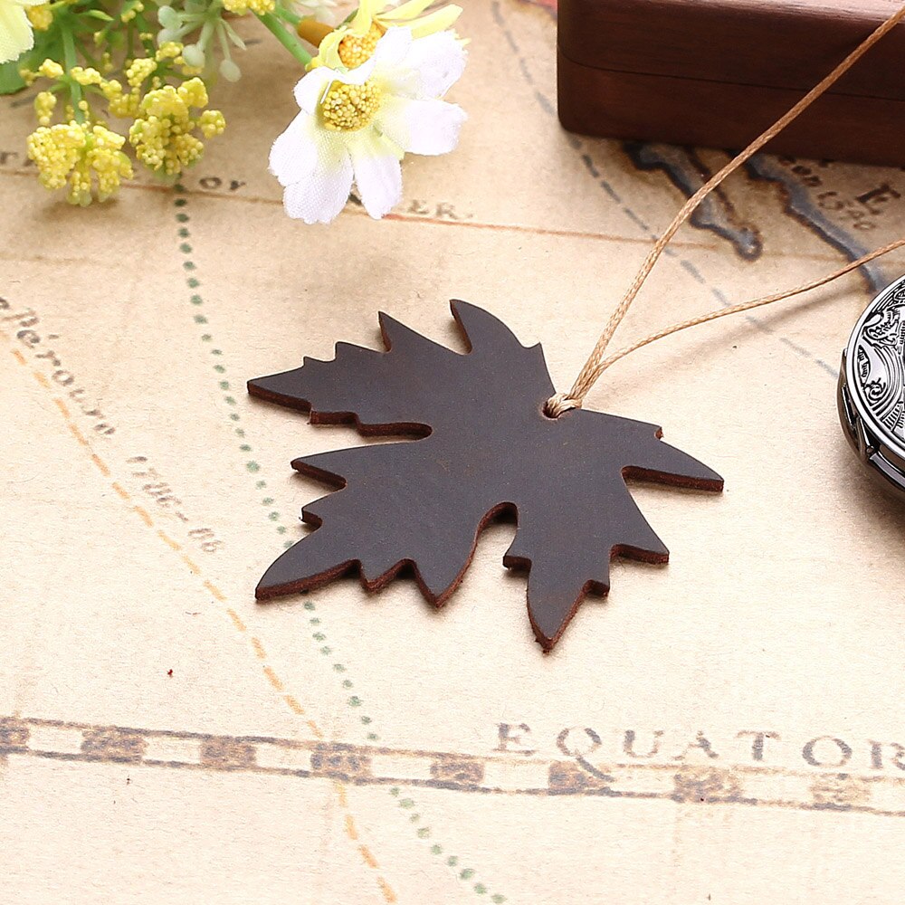 Leather Leaf Bookmark