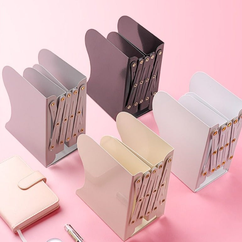 Beige Adjustable Bookend